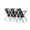 Cadeiras de aço convenientes dobráveis do treinamento da reunião do escritório do mobiliário de escritório